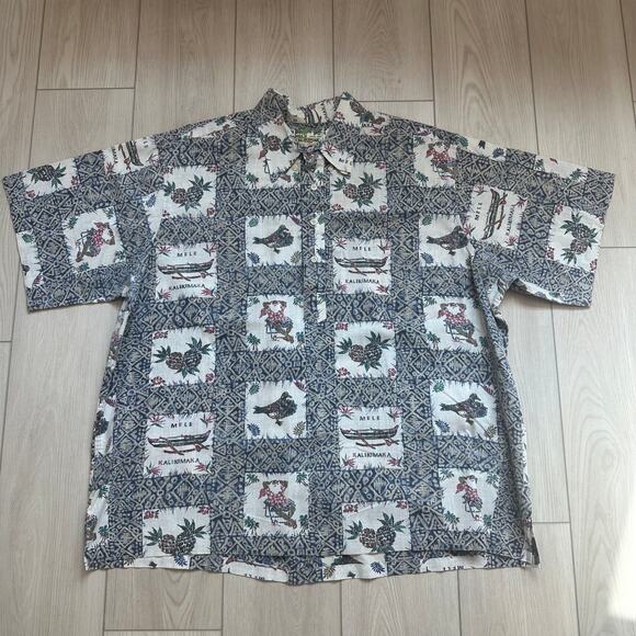 Reyn Spooner vintage 1997 Mele Kalikimaka Limited Hawaiian Traditions shirt XXL - Picture 1 of 4